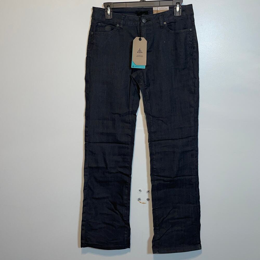 prAna Women's Standard Jada Jean, 6 reg, denim solid